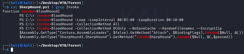 Figure 10. Collection complete; the results are written to a zip archive.