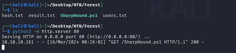 Figure 8. SharpHound enumerating the domain.